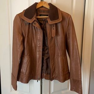 Jones of New York Leather Jacket